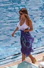 SOFIA VERGARA at a Pool in Hawaii