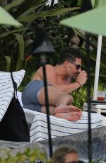 SOFIA VERGARA in Bikini at a Pool in Hawaii 2712