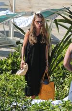 SOFIA VERGARA in Black Bikini at a Pool in Hawaii