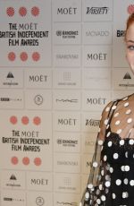 SOPHIE TURNER at British Independent Film Awards in London