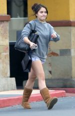 STELLA HUDGENS in Shorts Out and About in Studio City