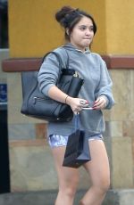 STELLA HUDGENS in Shorts Out and About in Studio City