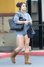 STELLA HUDGENS in Shorts Out and About in Studio City