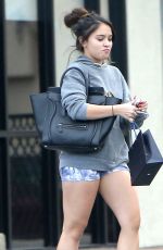 STELLA HUDGENS in Shorts Out and About in Studio City