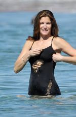 STEPHANIE SEYMOUR in Bikini on the Beach in Maui 2512
