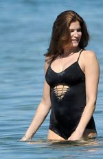 STEPHANIE SEYMOUR in Bikini on the Beach in Maui 2512