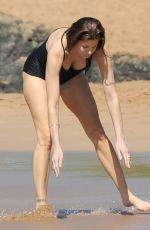 STEPHANIE SEYMOUR in Bikini on the Beach in Maui 2512