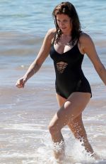 STEPHANIE SEYMOUR in Bikini on the Beach in Maui 2512