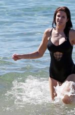 STEPHANIE SEYMOUR in Bikini on the Beach in Maui 2512