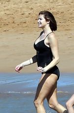 STEPHANIE SEYMOUR in Bikini on the Beach in Maui 2512