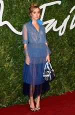 SUKI WATERHOUSE at British Fashion Awards 2014 in London 