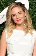 TAMISN EGERTON at British Fashion Awards 2014 in London 