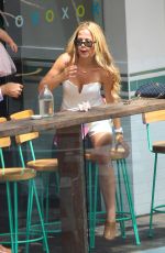 TAMMIN SURSOK at a Restaurant in Sydney