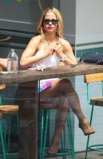 TAMMIN SURSOK at a Restaurant in Sydney