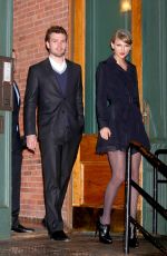 TAYLOR SWIFT and Her Brother Austin Night Out in New York 2212