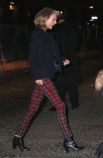 TAYLOR SWIFT Arrives at Her Birthday Party in New York