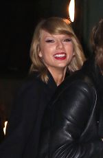 TAYLOR SWIFT Arrives at Her Birthday Party in New York