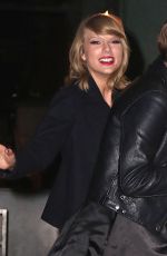 TAYLOR SWIFT Arrives at Her Birthday Party in New York