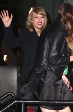 TAYLOR SWIFT Arrives at Her Birthday Party in New York