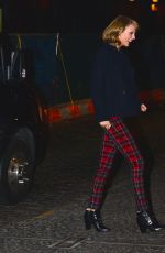 TAYLOR SWIFT Arrives at Her Birthday Party in New York