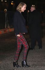 TAYLOR SWIFT Arrives at Her Birthday Party in New York