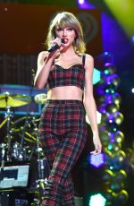 TAYLOR SWIFT at Z100’s Jingle Ball 2014 in New York