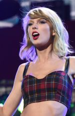 TAYLOR SWIFT at Z100’s Jingle Ball 2014 in New York