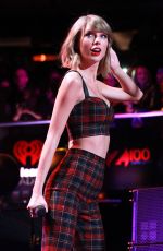 TAYLOR SWIFT at Z100’s Jingle Ball 2014 in New York