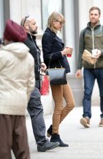 TAYLOR SWIFT Leaves Her Apartment in New York 0512