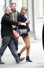 TAYLOR SWIFT Leaves Her Apartment in New York 0512