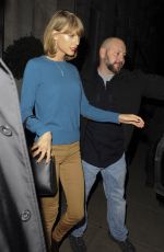 TAYLOR SWIFT Leaves Her Hotel in London 3011