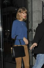 TAYLOR SWIFT Leaves Her Hotel in London 3011