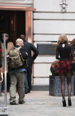 TAYLOR SWIFT Out Shopping at Covent Garden in London