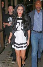 TULISA CONTOSTAVLOS Arrives at Freedom Bar in Soho