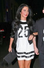 TULISA CONTOSTAVLOS Arrives at Freedom Bar in Soho