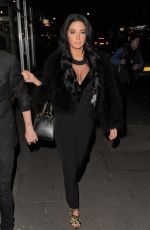 TULISA CONTOSTAVLOS at Metro Guilty Pleasures Christmas Pasry in London