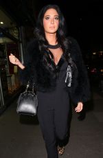 TULISA CONTOSTAVLOS at Metro Guilty Pleasures Christmas Pasry in London