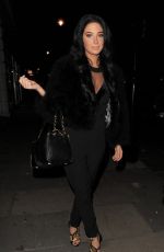 TULISA CONTOSTAVLOS at Metro Guilty Pleasures Christmas Pasry in London