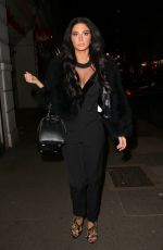 TULISA CONTOSTAVLOS at Metro Guilty Pleasures Christmas Pasry in London