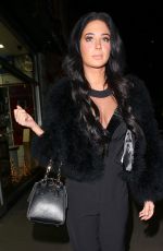 TULISA CONTOSTAVLOS at Metro Guilty Pleasures Christmas Pasry in London
