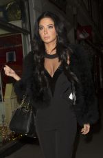 TULISA CONTOSTAVLOS at Metro Guilty Pleasures Christmas Pasry in London