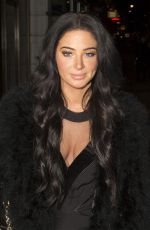 TULISA CONTOSTAVLOS at Metro Guilty Pleasures Christmas Pasry in London