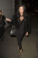 TULISA CONTOSTAVLOS at Metro Guilty Pleasures Christmas Pasry in London