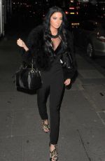 TULISA CONTOSTAVLOS at Metro Guilty Pleasures Christmas Pasry in London