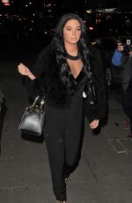 TULISA CONTOSTAVLOS at Metro Guilty Pleasures Christmas Pasry in London