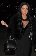 TULISA CONTOSTAVLOS at Metro Guilty Pleasures Christmas Pasry in London