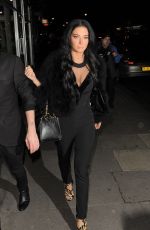 TULISA CONTOSTAVLOS at Metro Guilty Pleasures Christmas Pasry in London