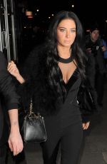 TULISA CONTOSTAVLOS at Metro Guilty Pleasures Christmas Pasry in London