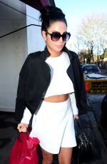 TULISA CONTOSTAVLOS in Short Skirt Out and About in London 1312