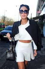 TULISA CONTOSTAVLOS in Short Skirt Out and About in London 1312